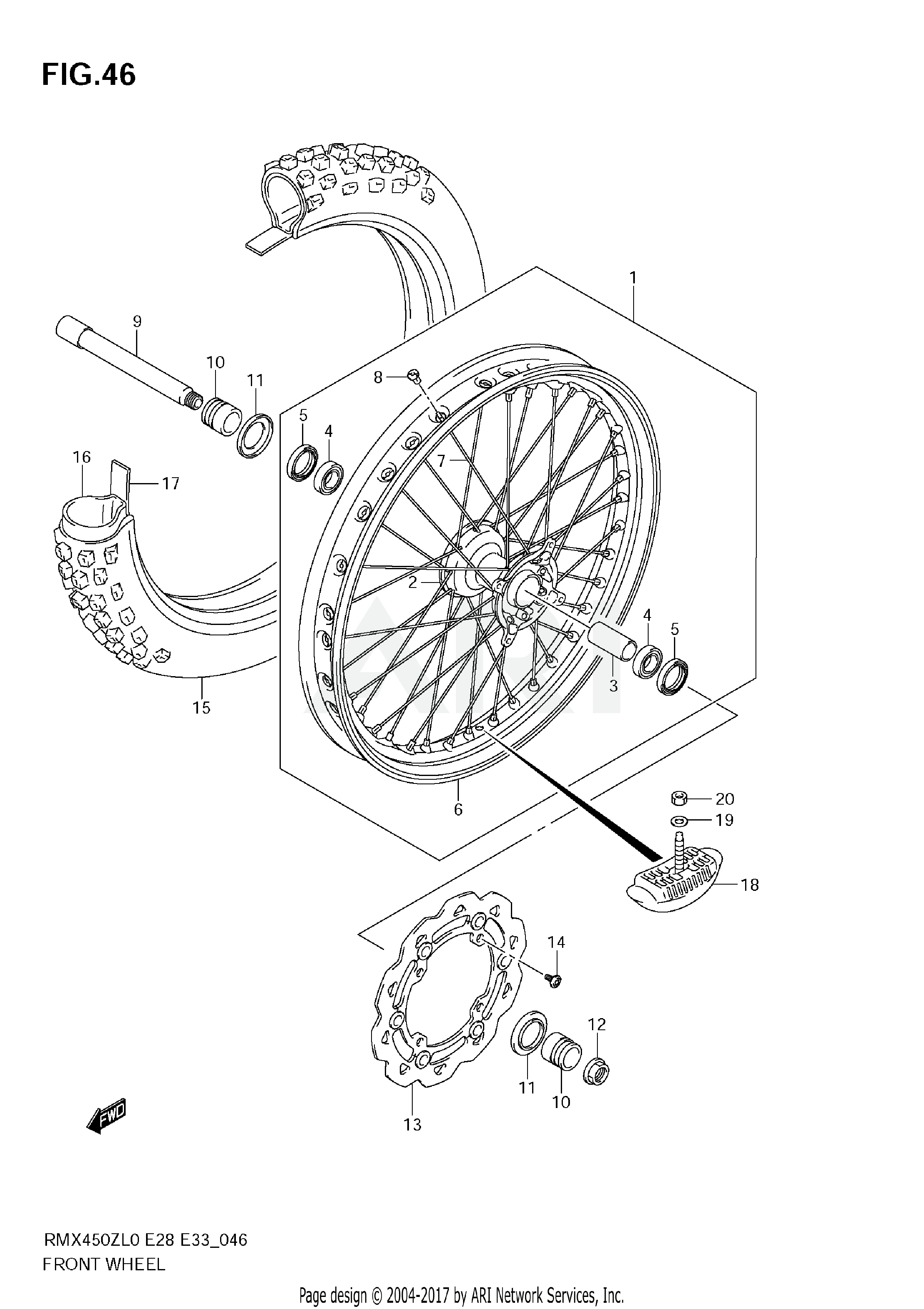 FRONT WHEEL