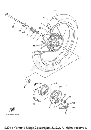 FRONT WHEEL S