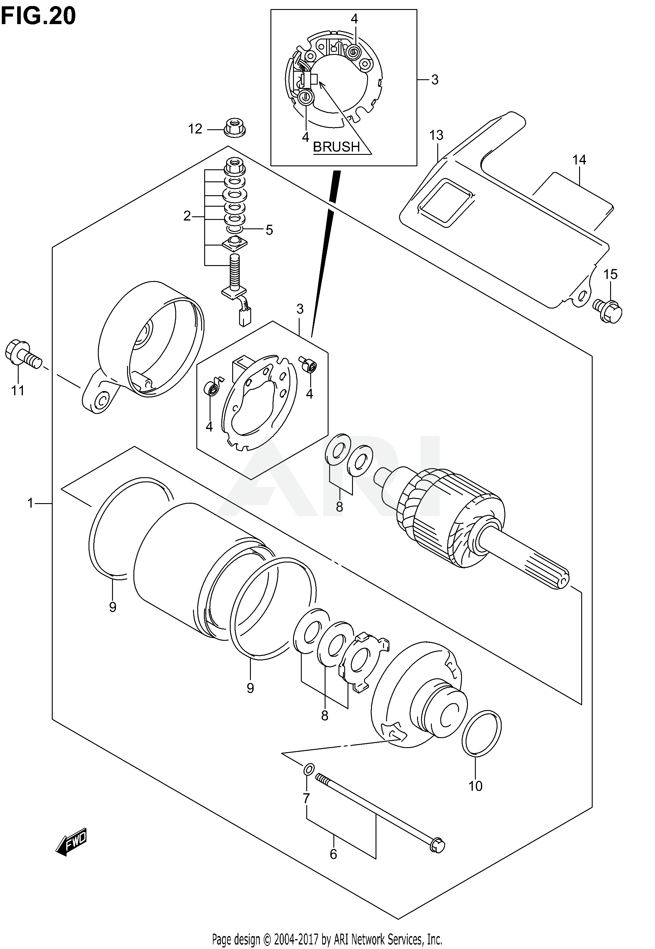 STARTING MOTOR