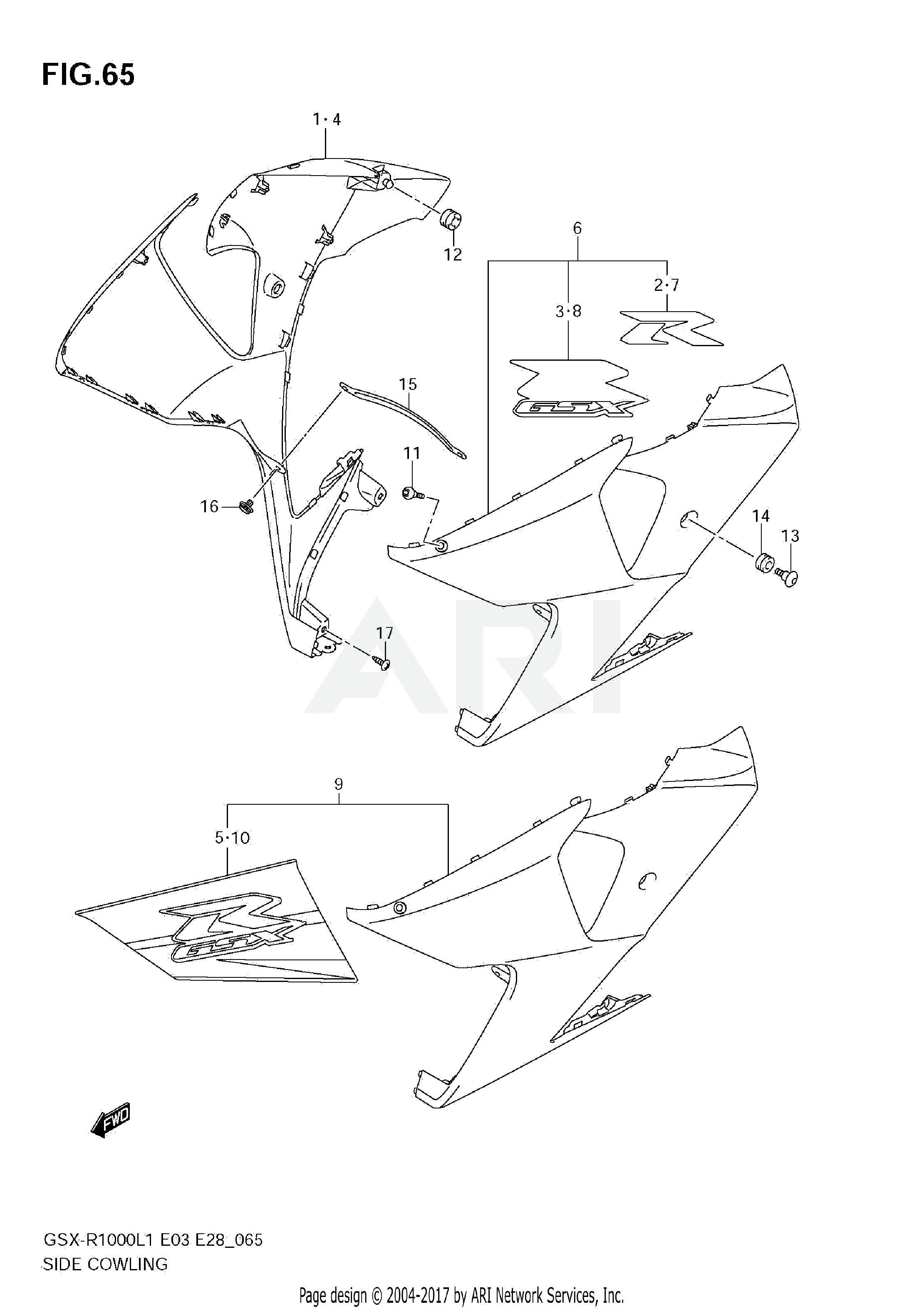 SIDE COWLING