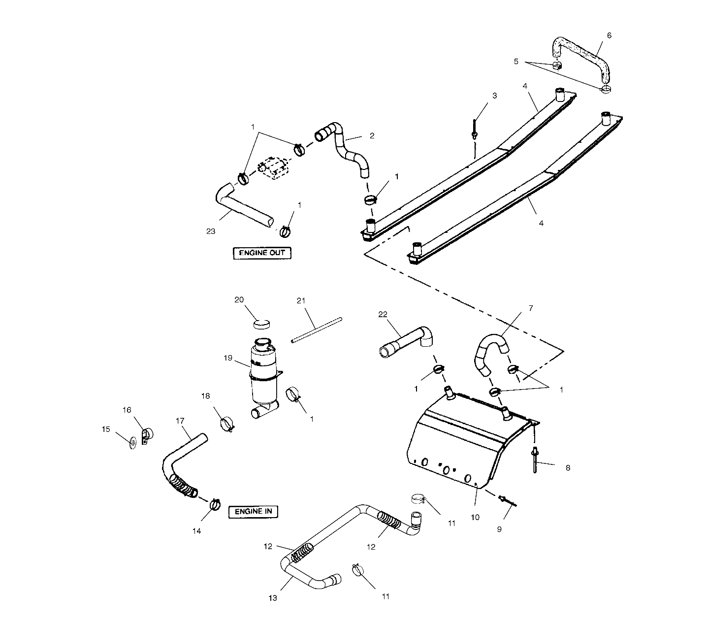 COOLING SYSTEM - S01ND8BS (4962426242A014)