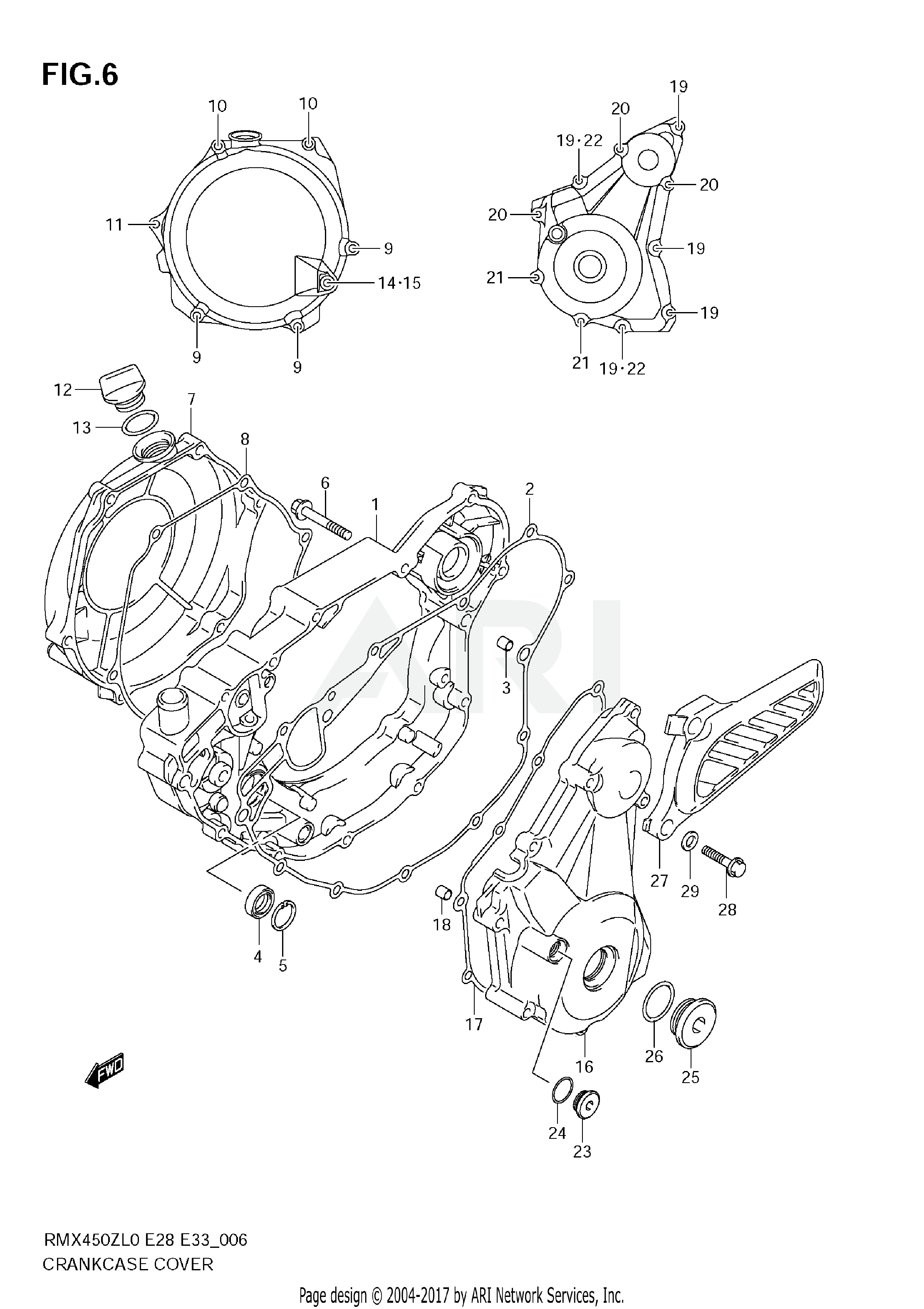 CRANKCASE COVER