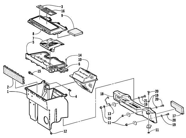 AIR SILENCER ASSEMBLY