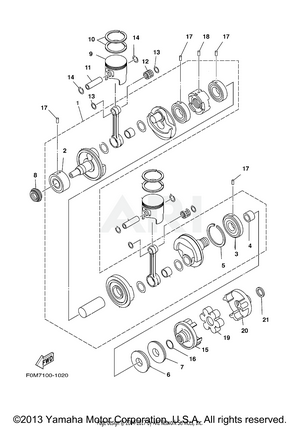 CRANKSHAFT PISTON