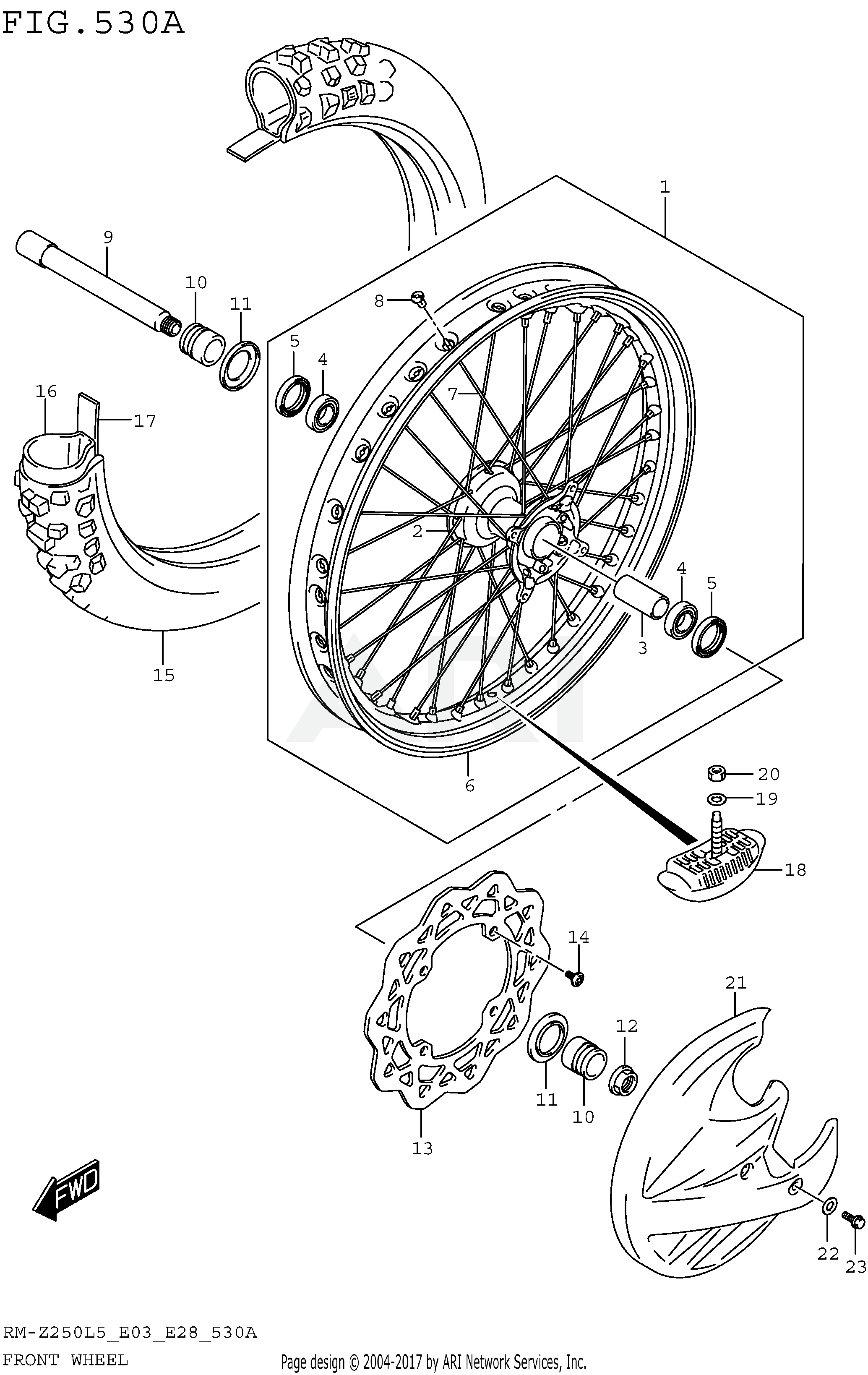 FRONT WHEEL