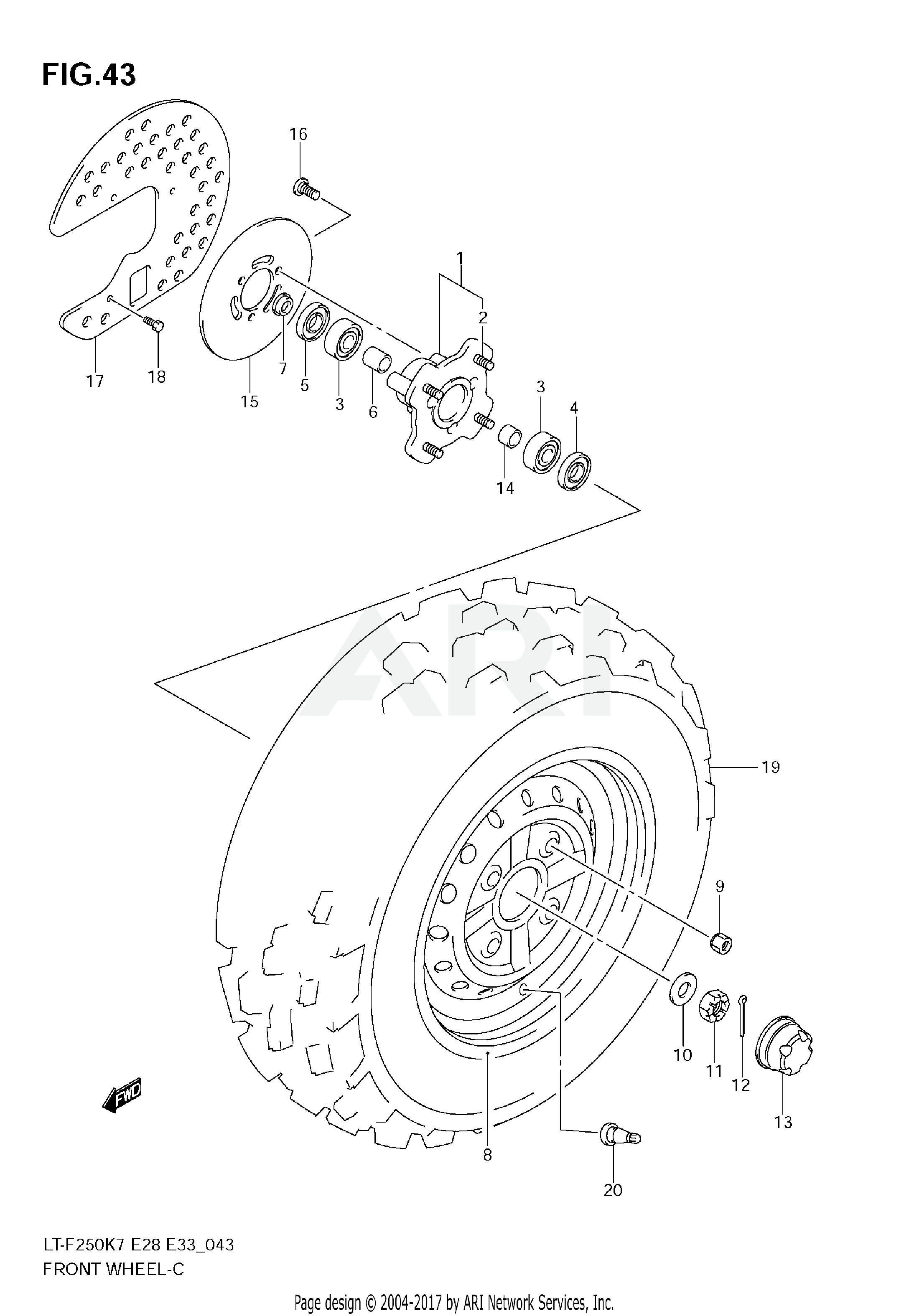 FRONT WHEEL