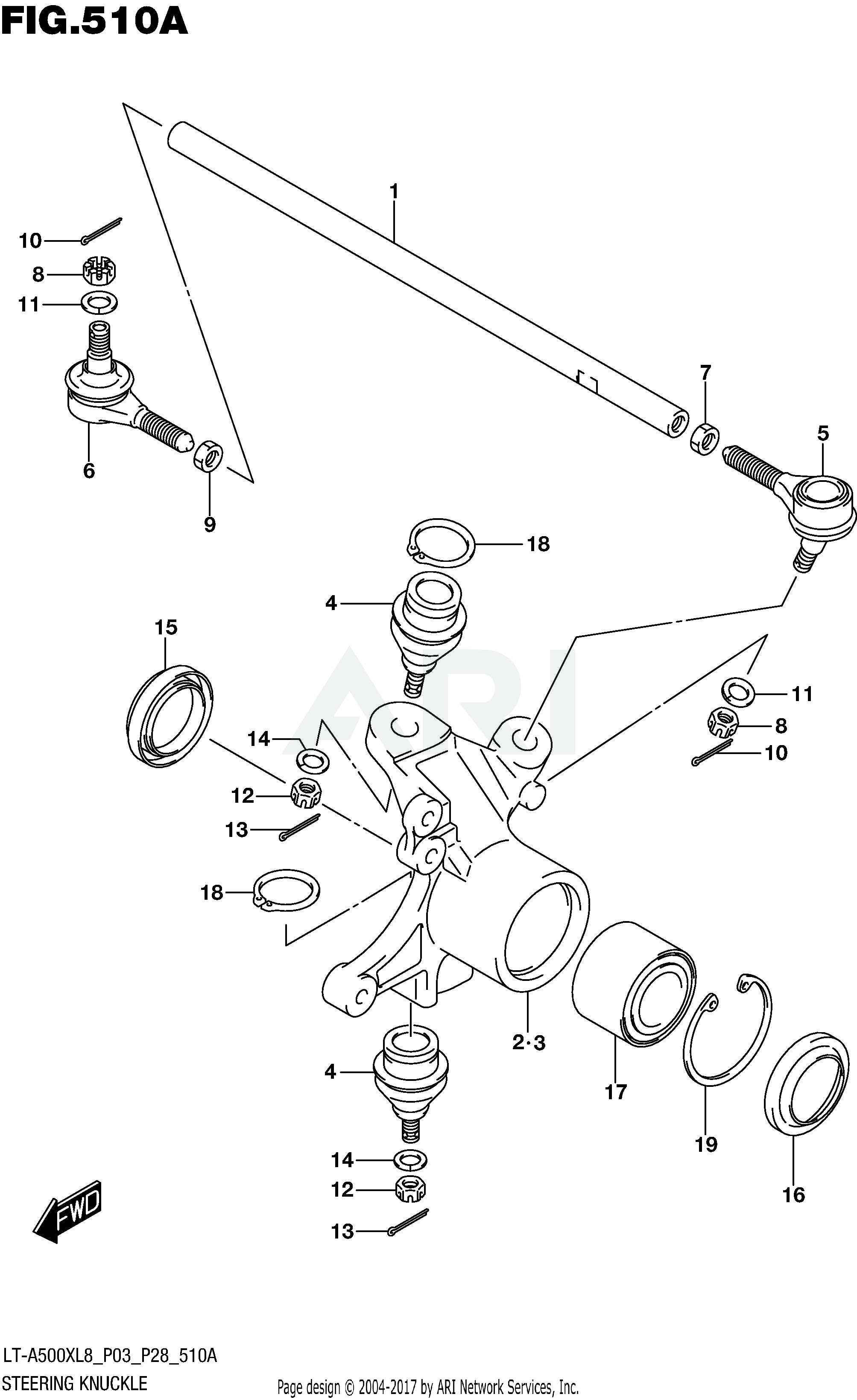 STEERING KNUCKLE