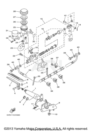 REAR MASTER CYLINDER