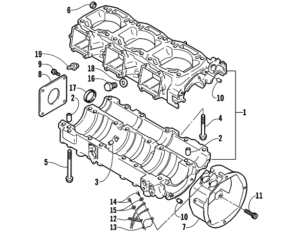 CRANKCASE ASSEMBLY