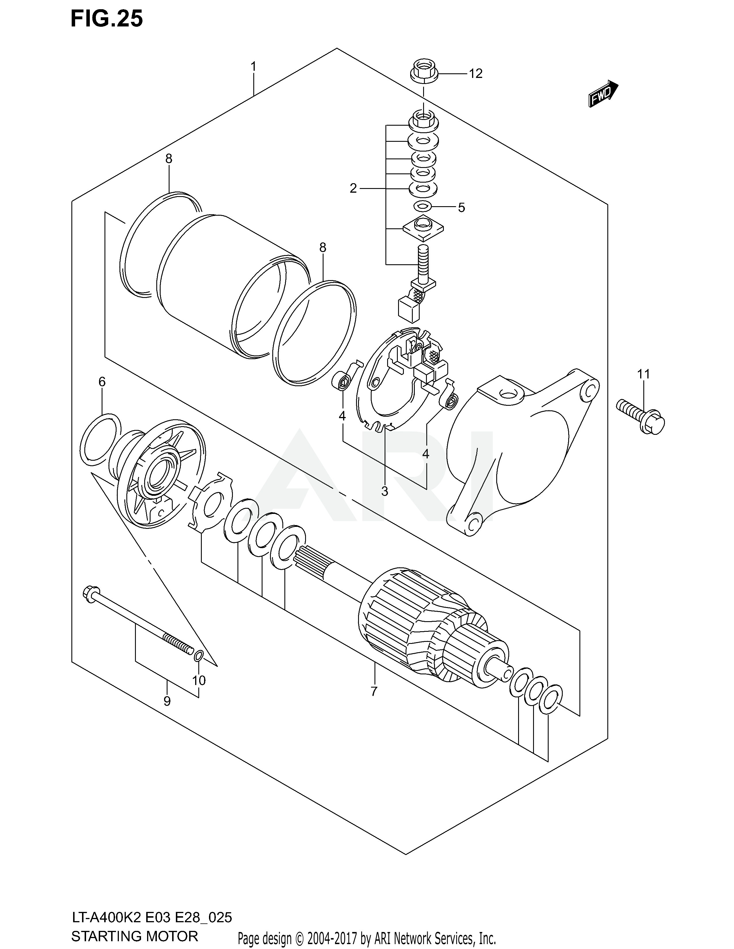 STARTING MOTOR