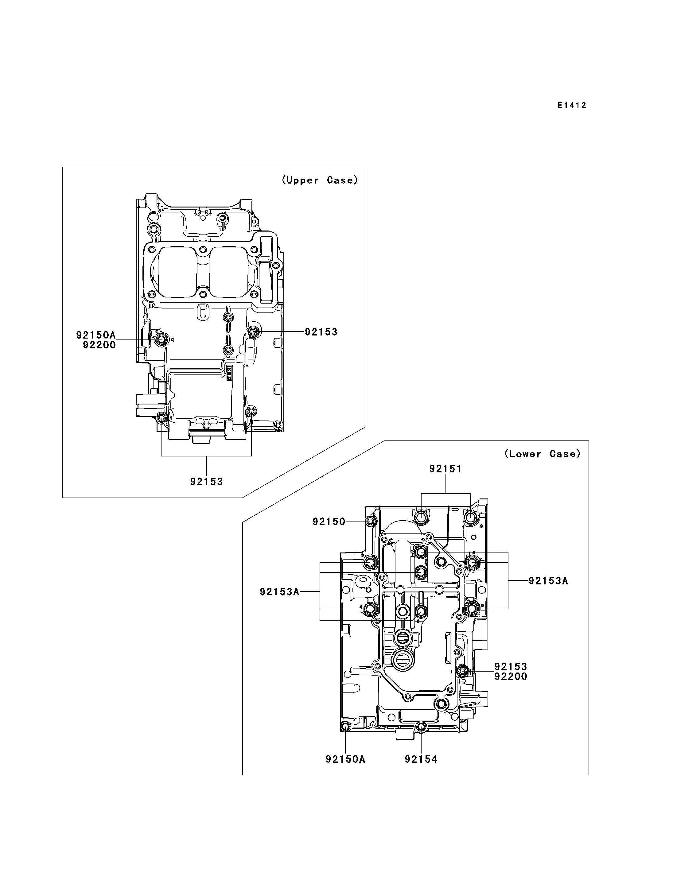 Crankcase Bolt Pattern