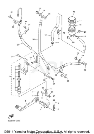 REAR MASTER CYLINDER