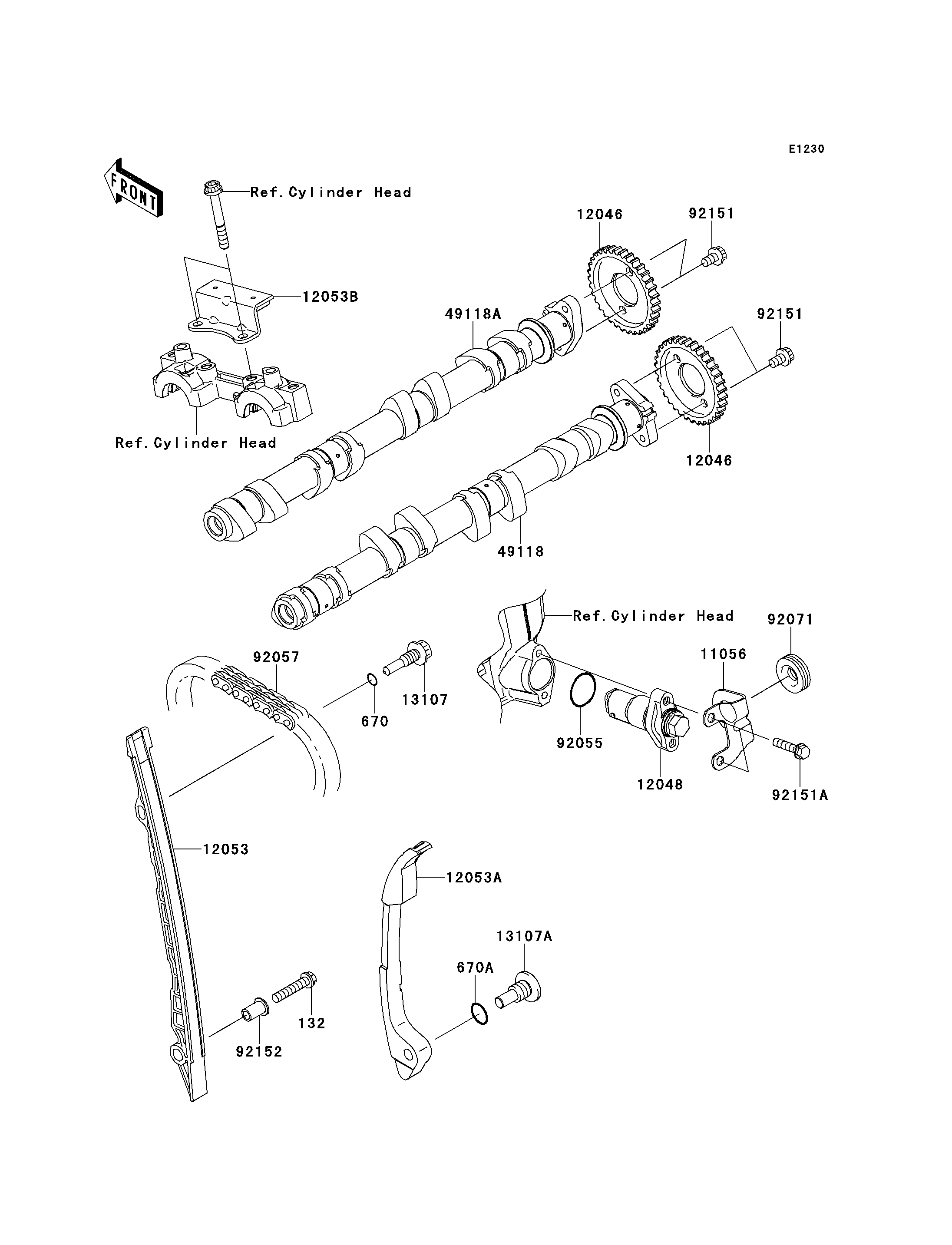 Camshaft(s)/Tensioner