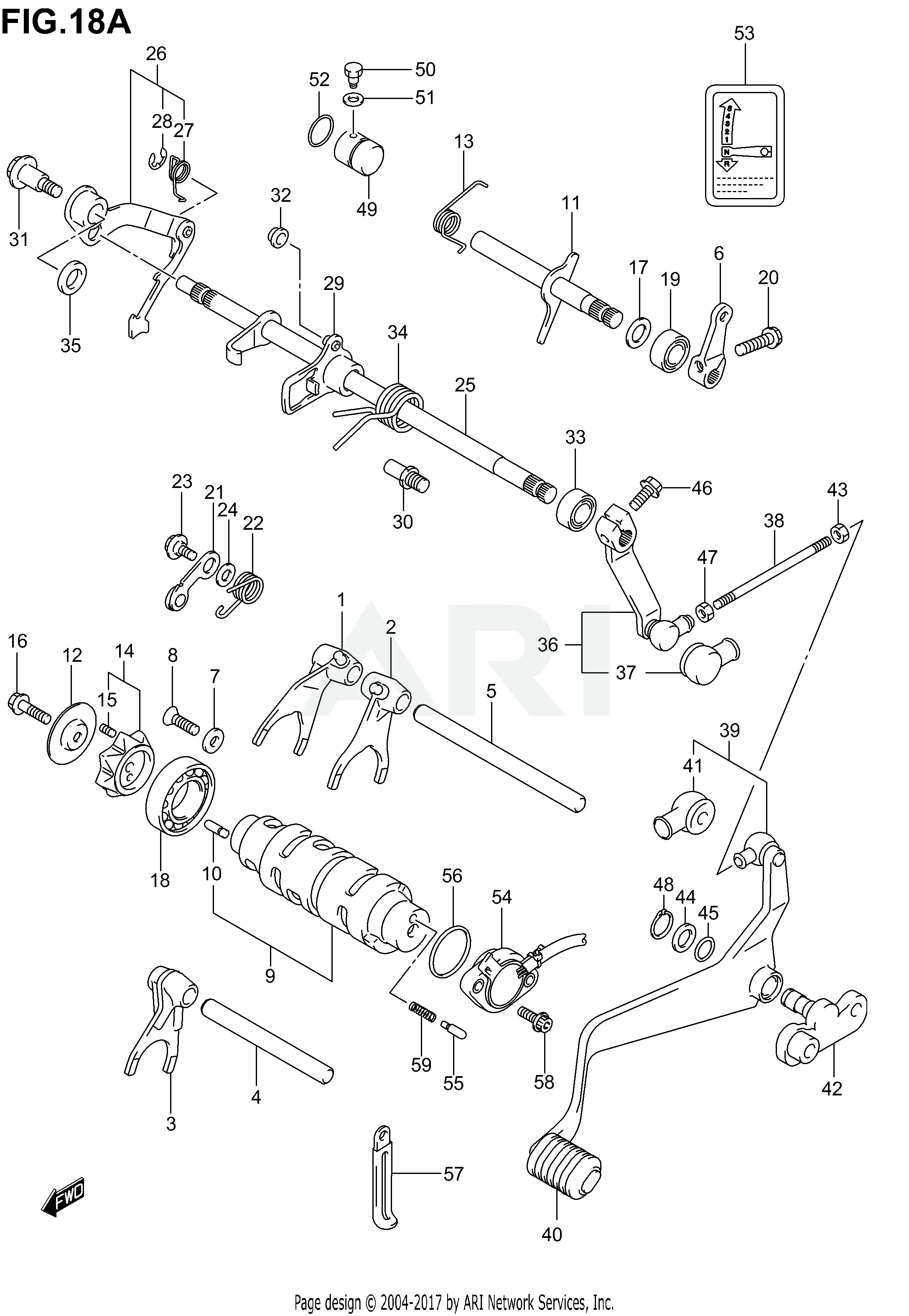 GEAR SHIFTING (MODEL K3/K4/K5/K6)