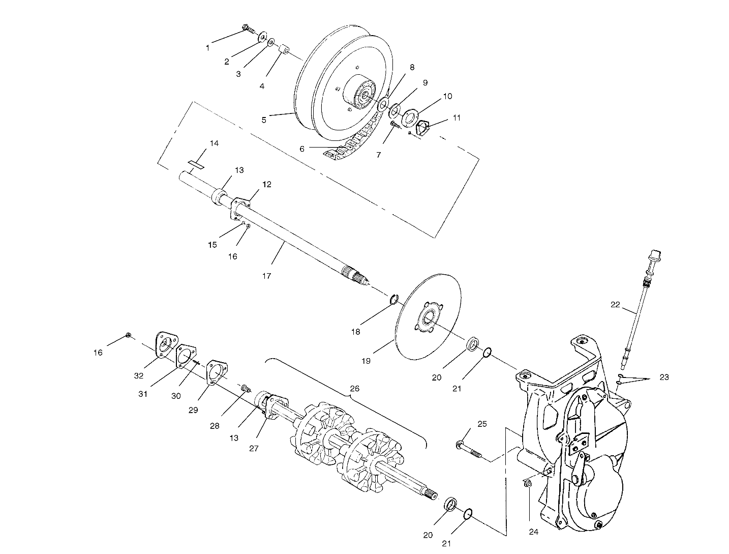 DRIVE TRAIN - S02ST5BS (4968226822B007)