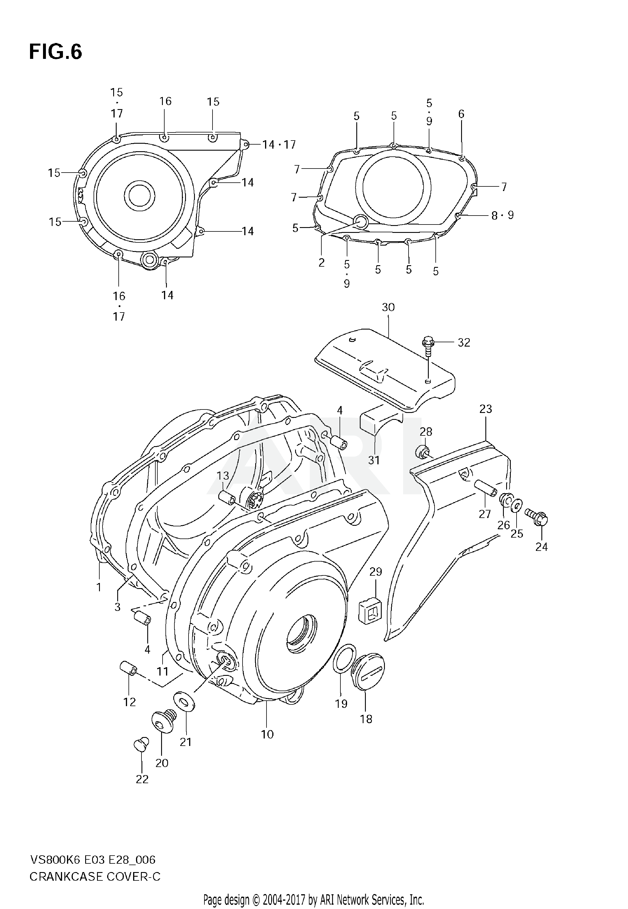 CRANKCASE COVER