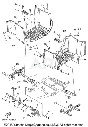 STAND FOOTREST