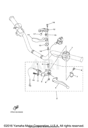 HANDLE SWITCH LEVER