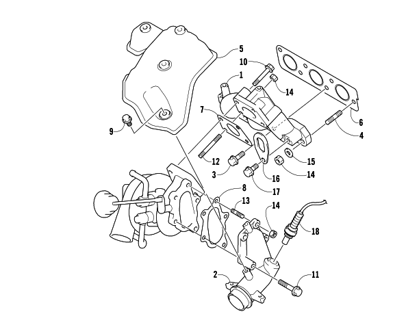 EXHAUST MANIFOLD ASSEMBLY