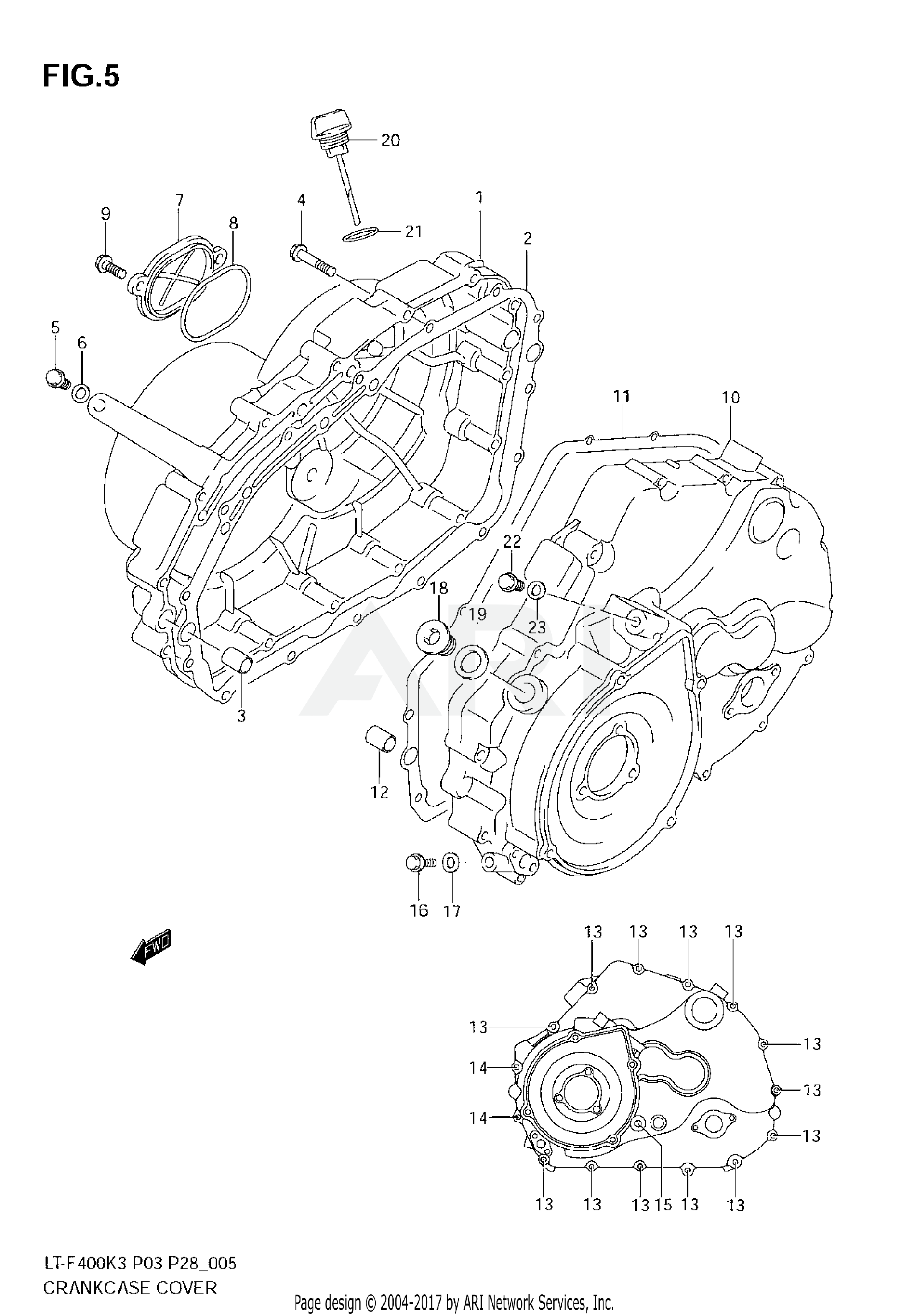 CRANKCASE COVER