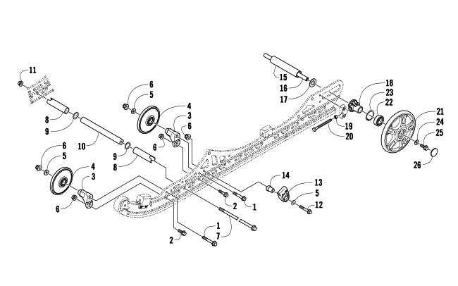 IDLER WHEEL ASSEMBLY