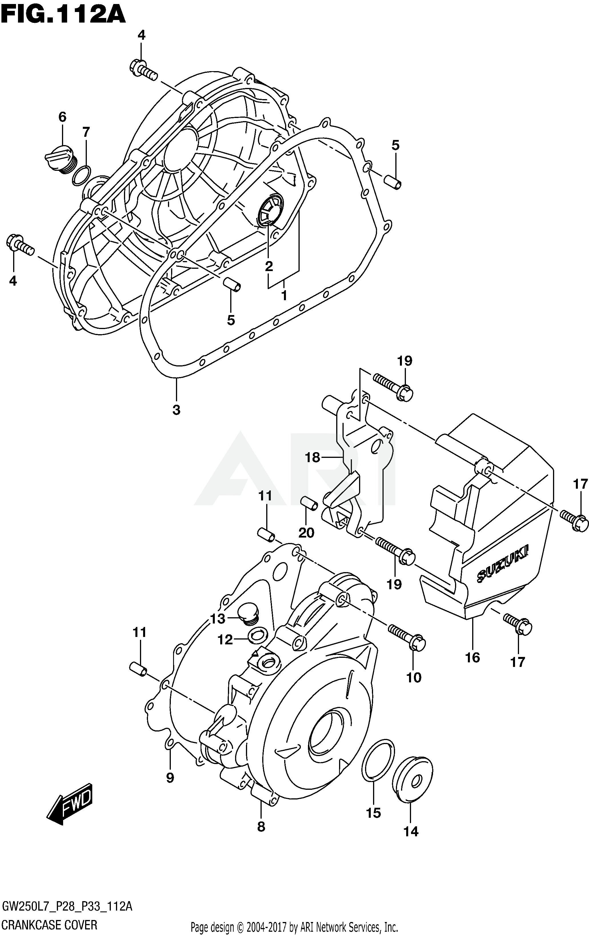 CRANKCASE COVER