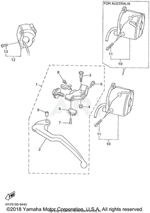 HANDLE SWITCH LEVER