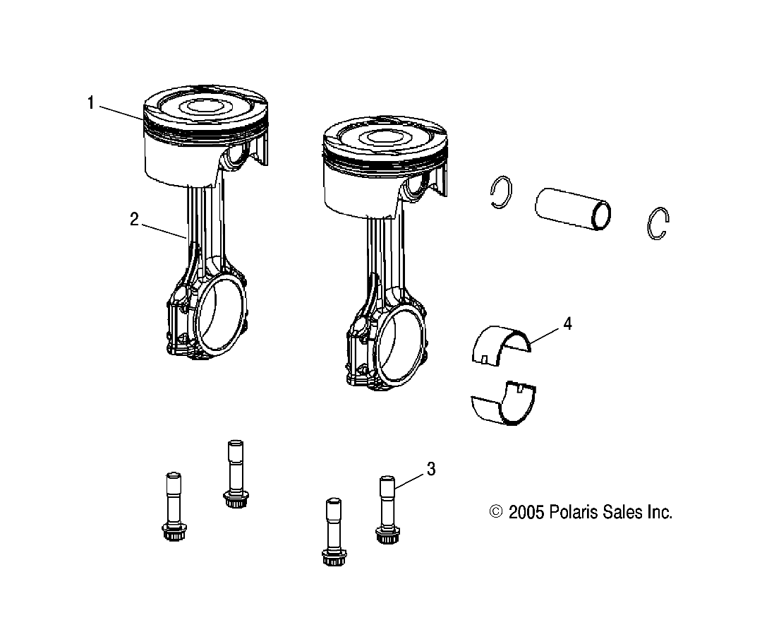 ENGINE, PISTON - S09PP7FS/FE (4997479747D12)