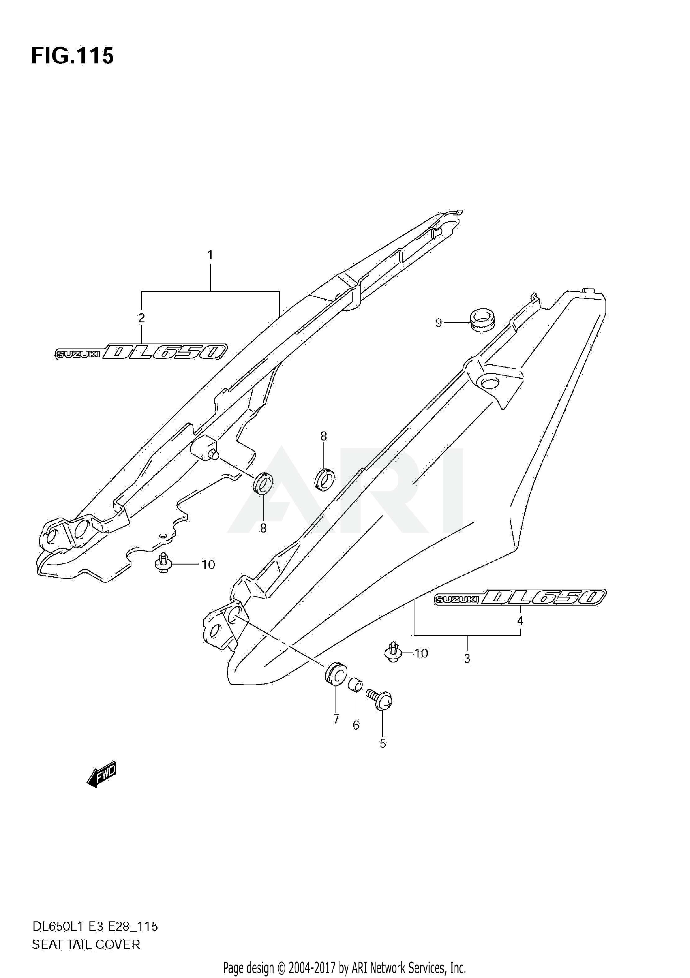 SEAT TAIL COVER