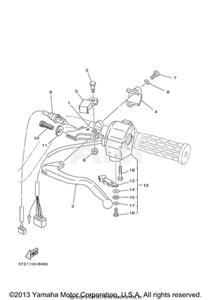 HANDLE SWITCH LEVER