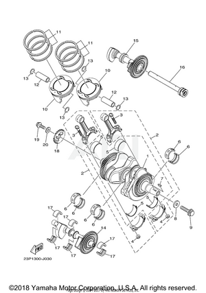 CRANKSHAFT PISTON