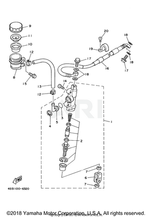 REAR MASTER CYLINDER