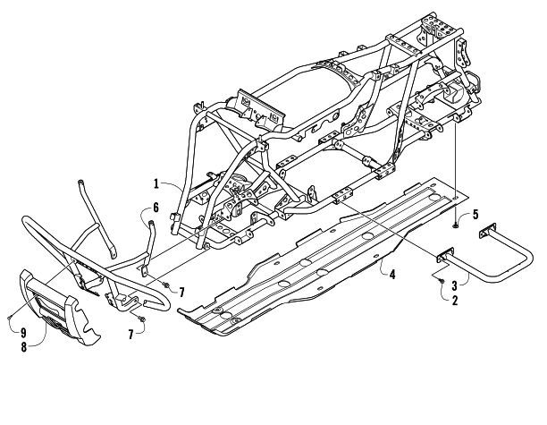 FRAME AND RELATED PARTS