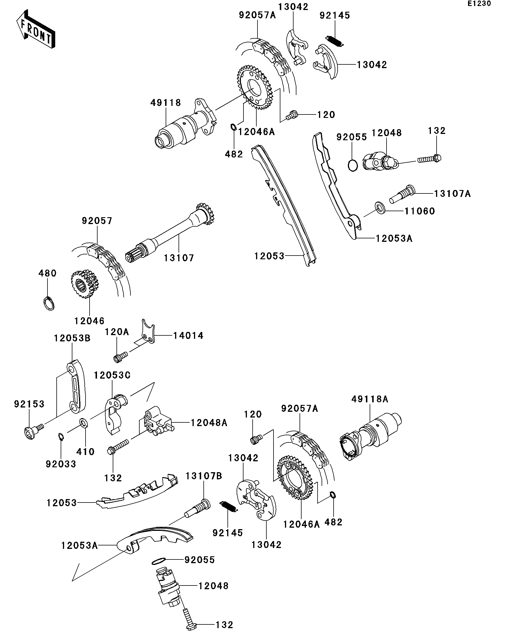 Camshaft(s)/Tensioner