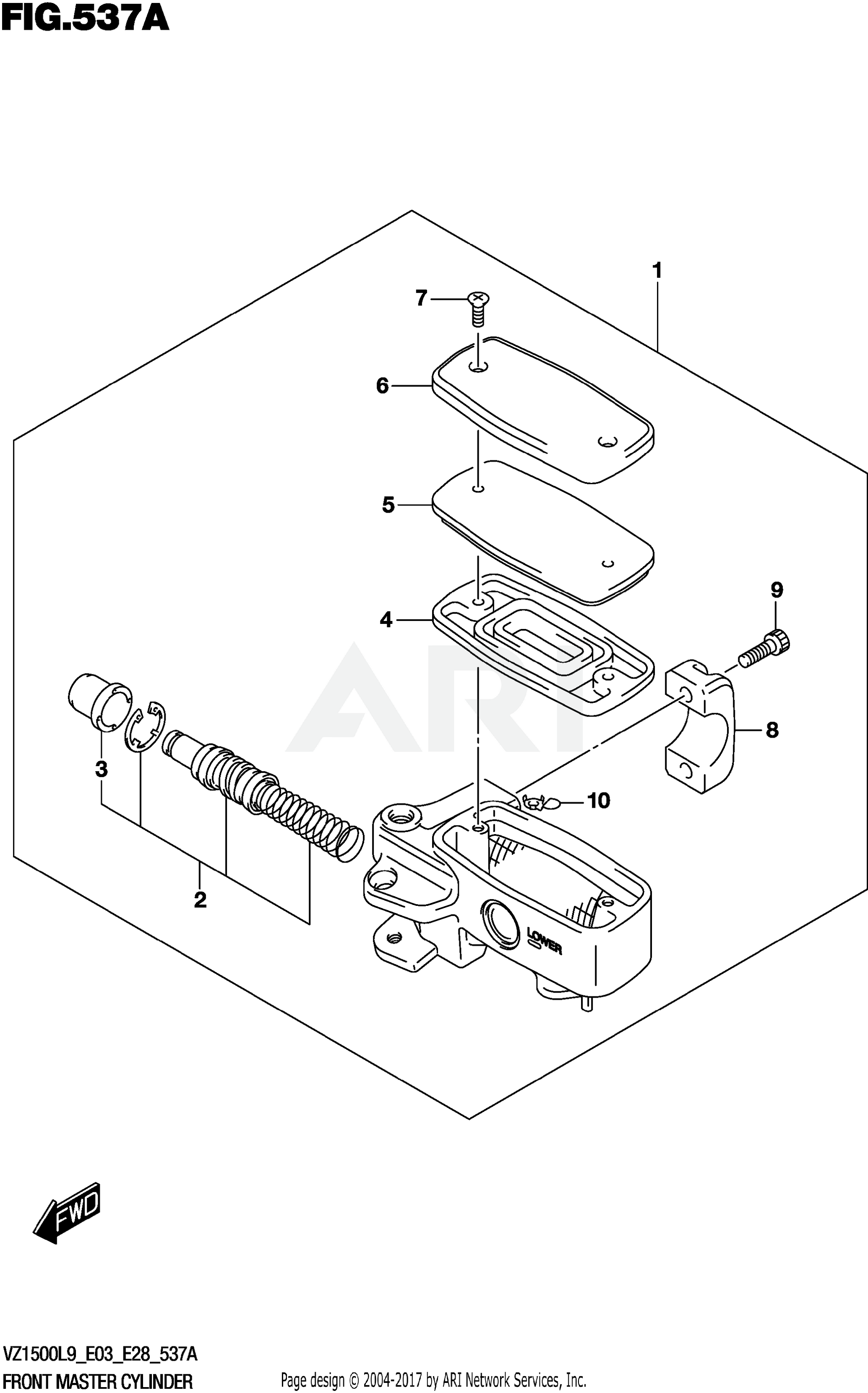 FRONT MASTER CYLINDER