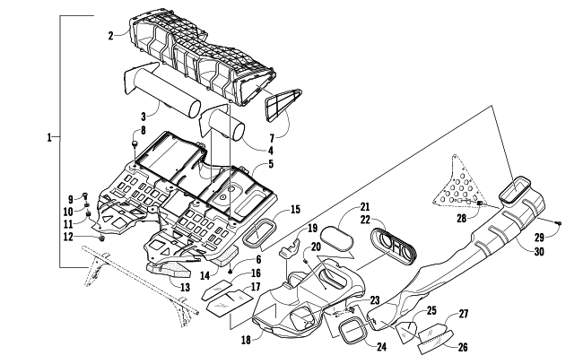 AIR SILENCER ASSEMBLY