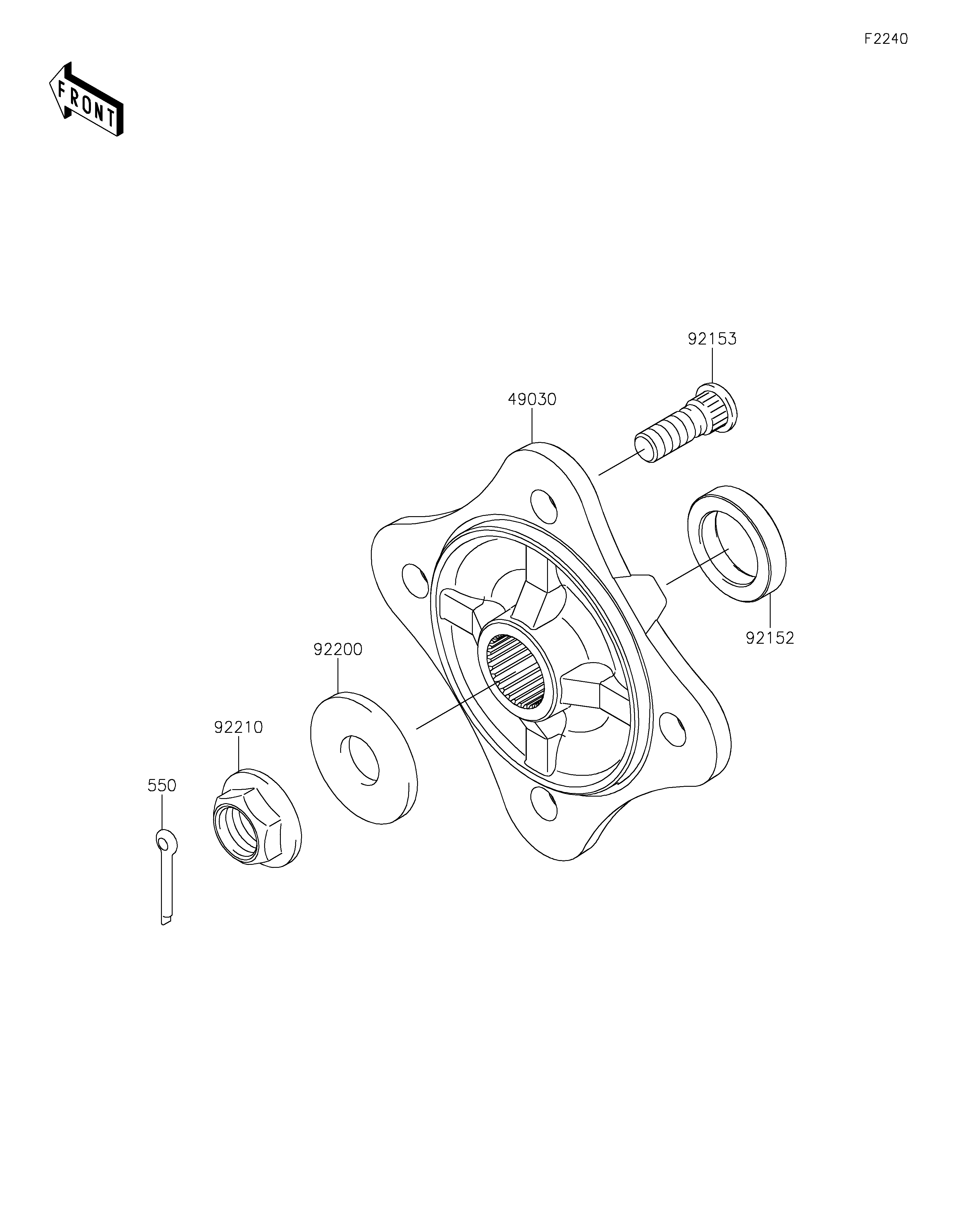 Rear Hubs/Brakes