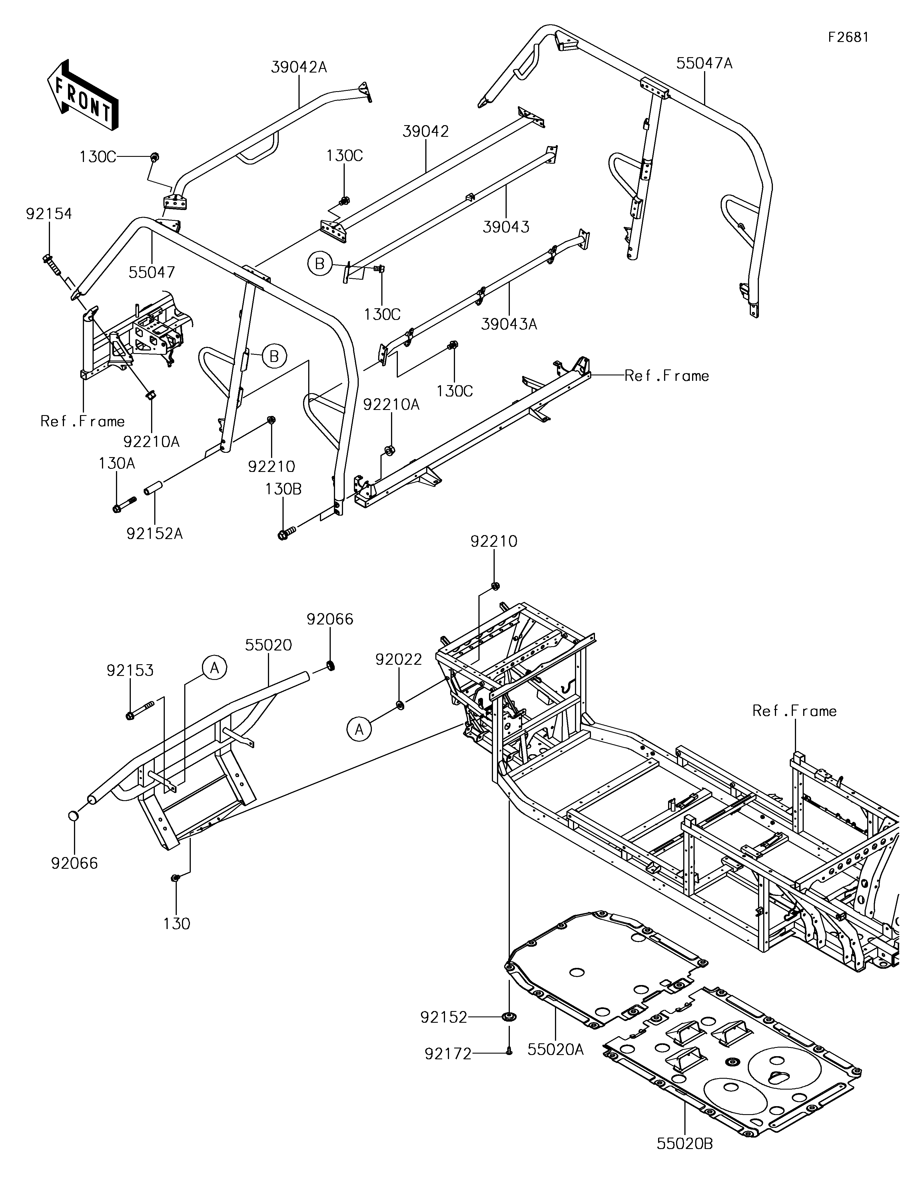 Guards/Cab Frame