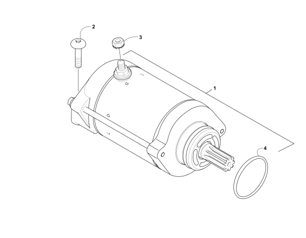 STARTER MOTOR ASSEMBLY