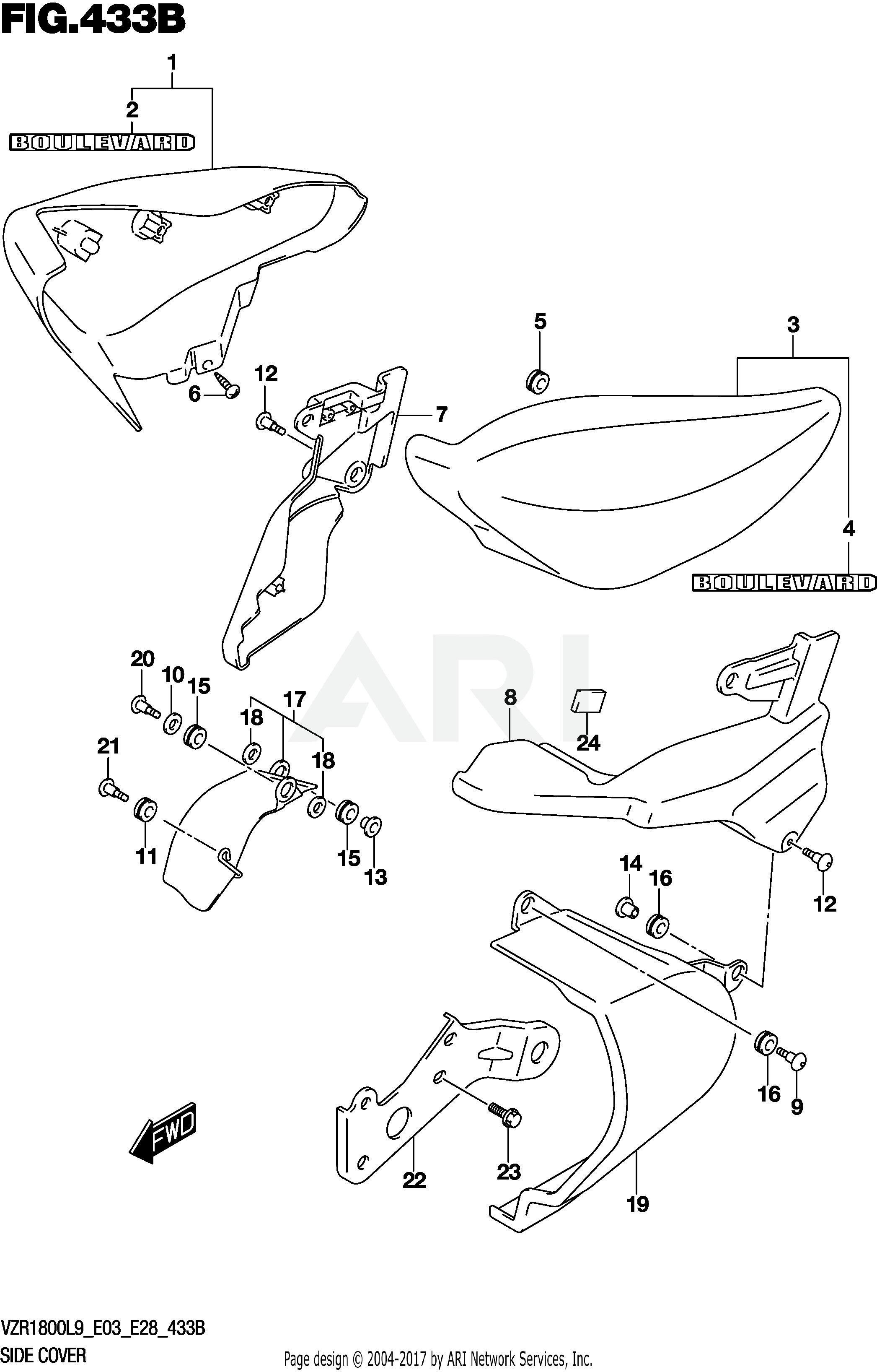 SIDE COVER (VZR1800BZL9 E03)