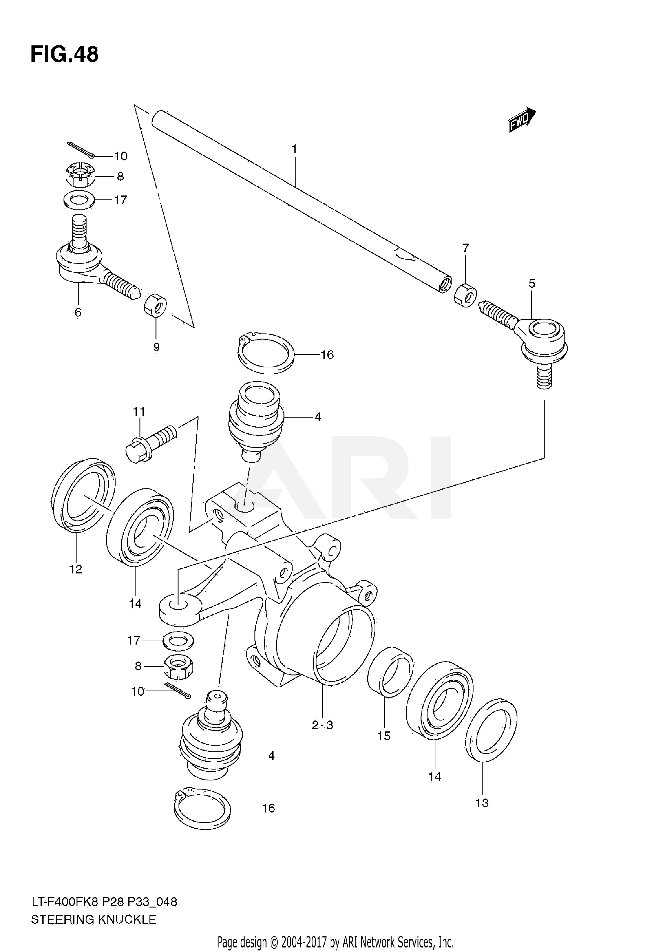 STEERING KNUCKLE