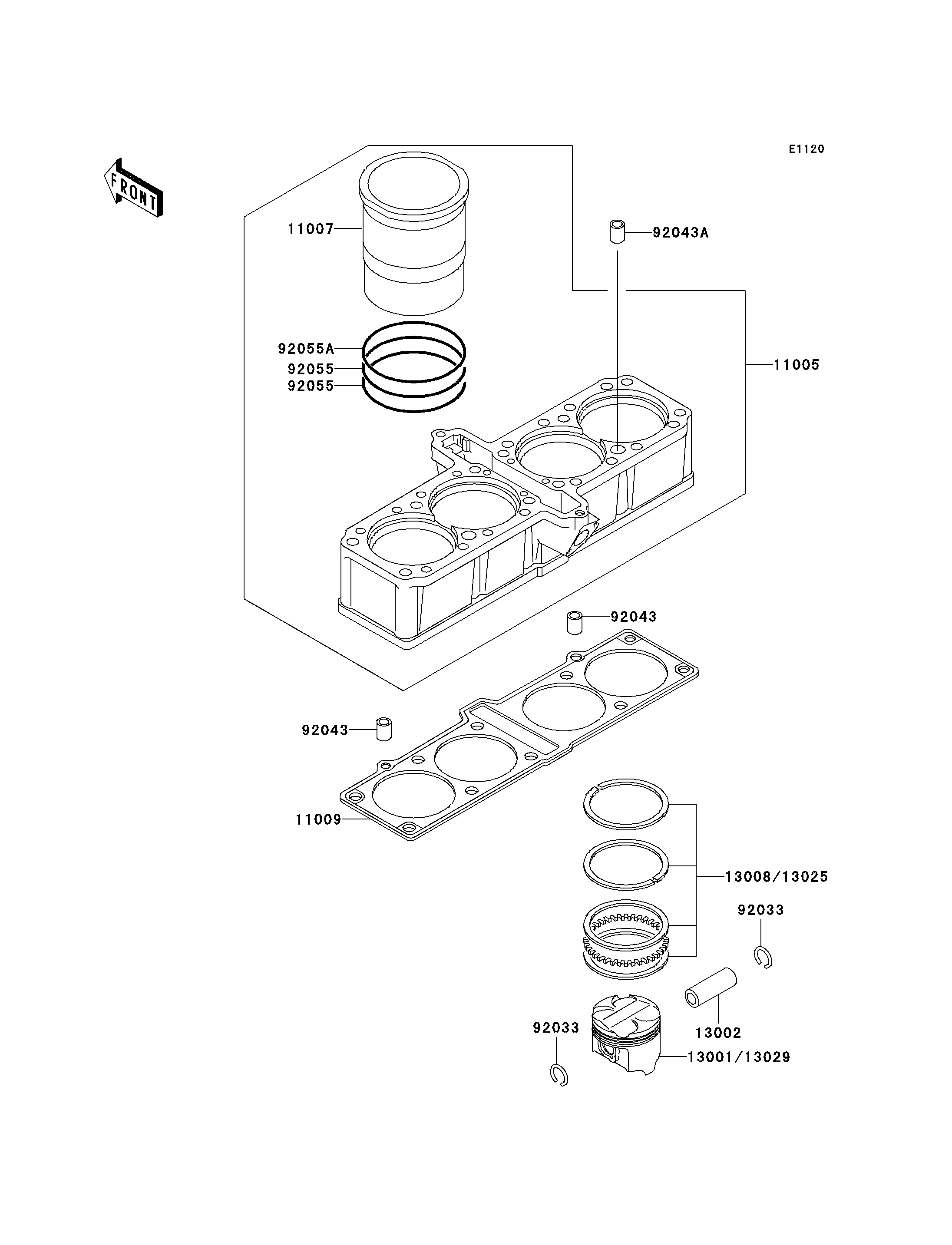 Cylinder/Piston(s)