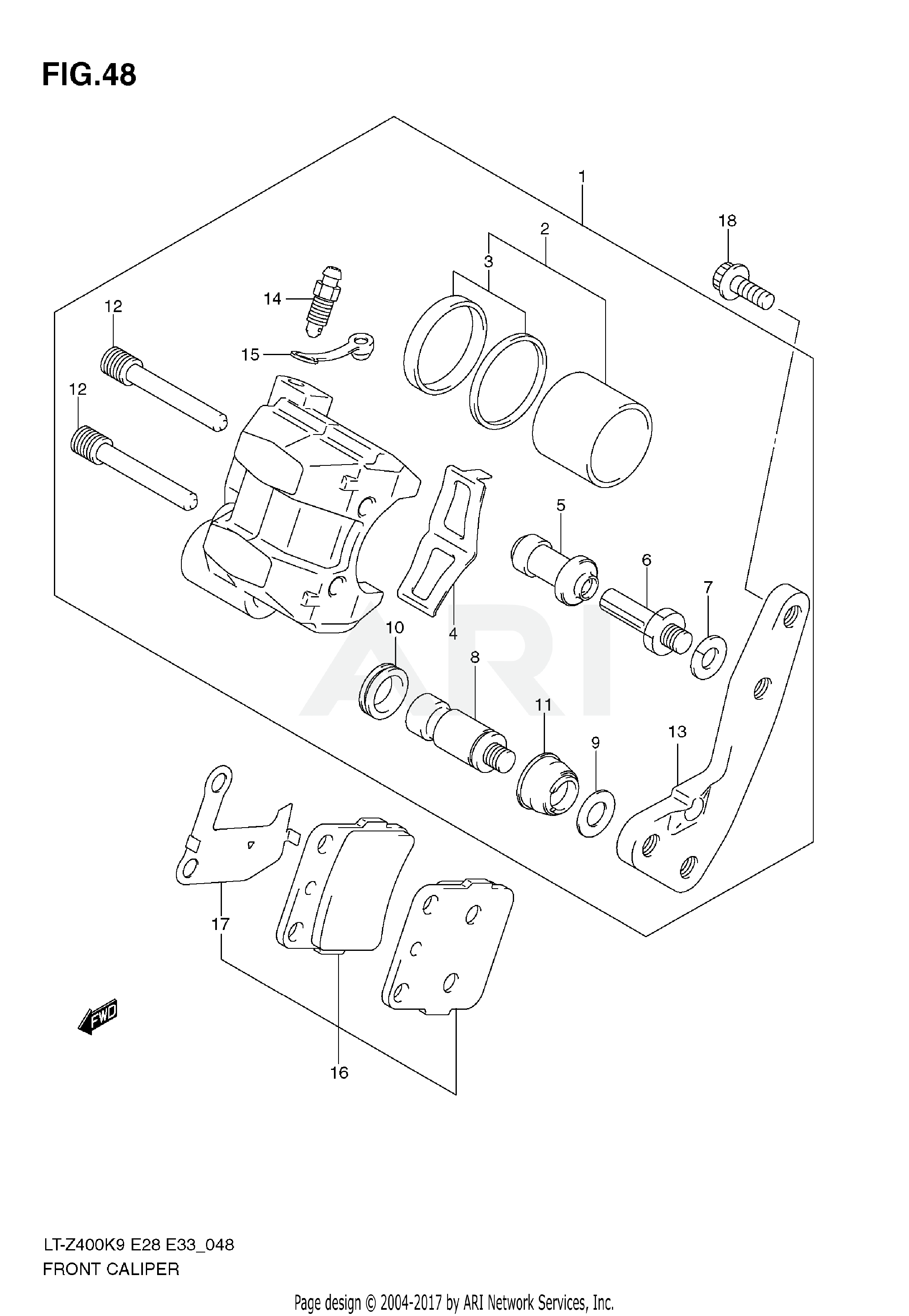 FRONT CALIPER