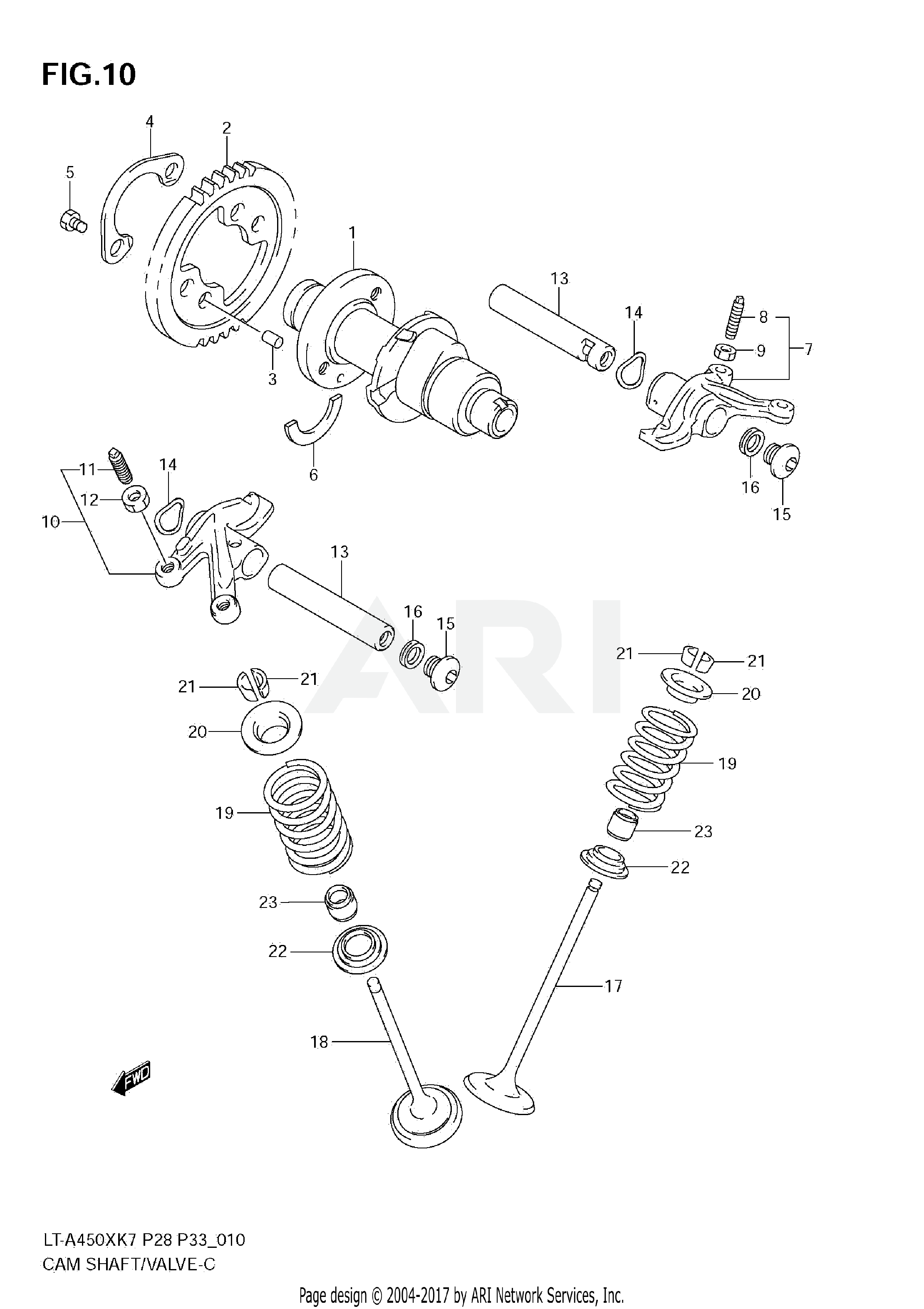 CAM SHAFT/VALVE