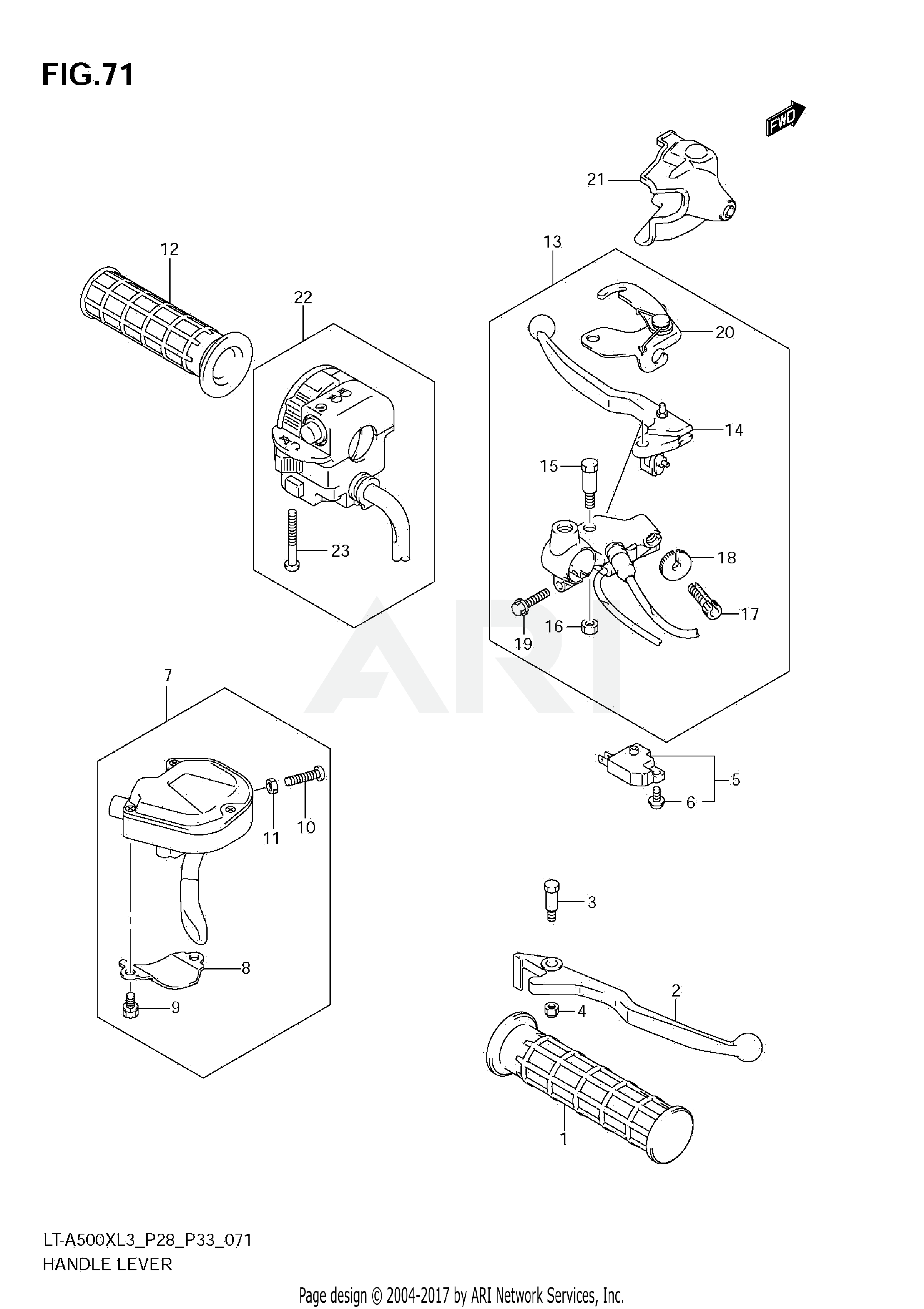 HANDLE LEVER