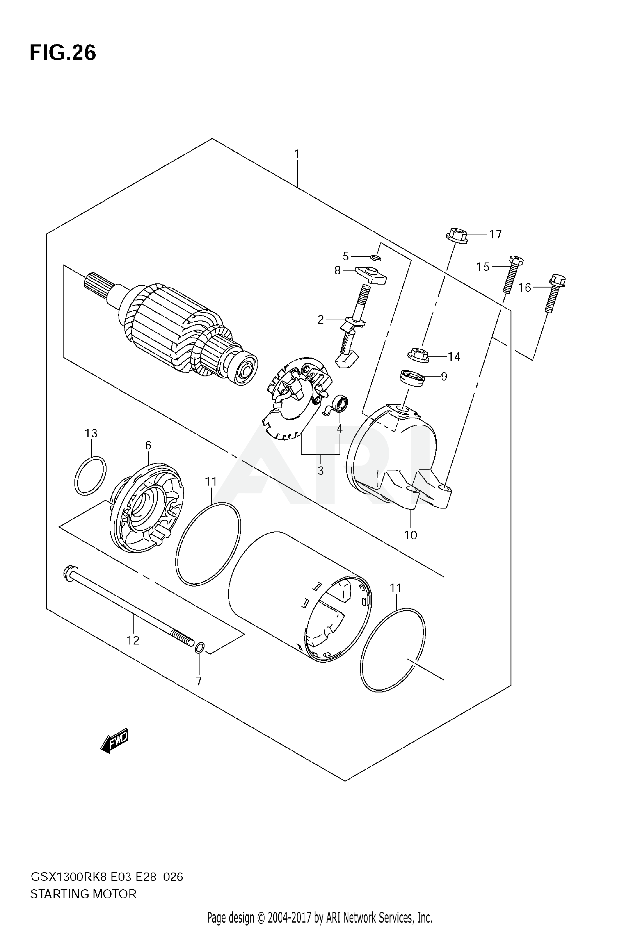 STARTING MOTOR