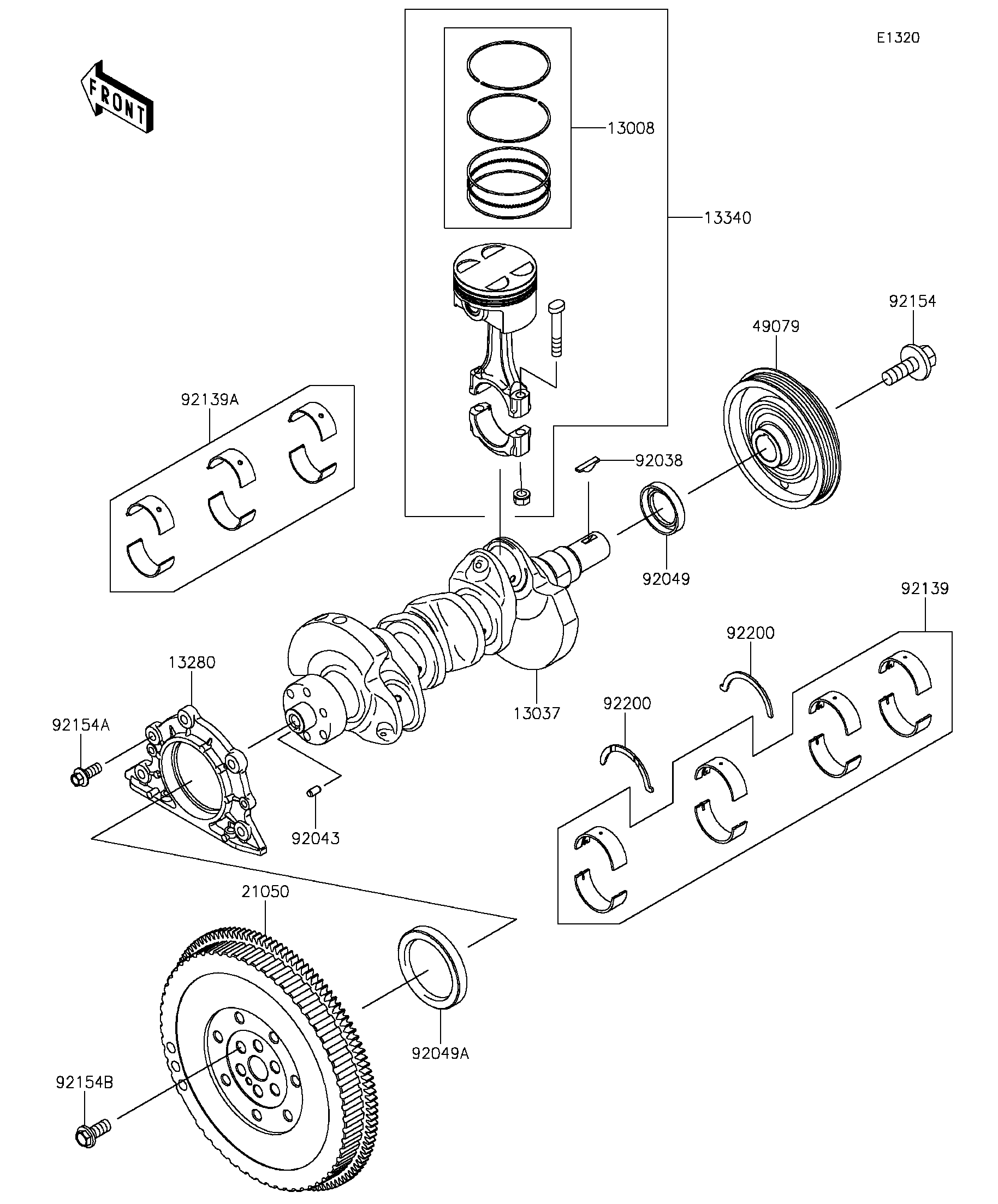 Crankshaft/Piston(s)