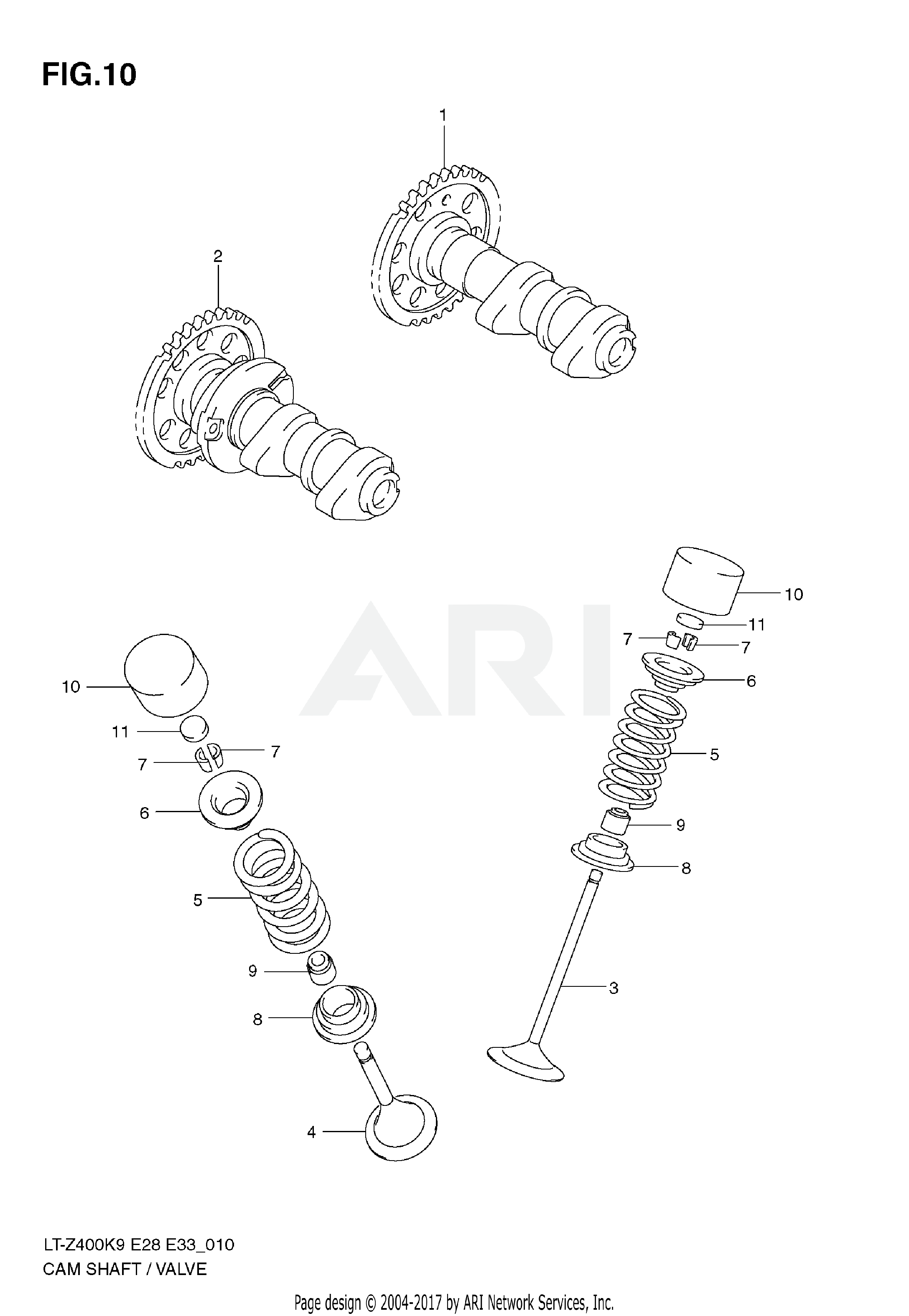 CAMSHAFT/VALVE