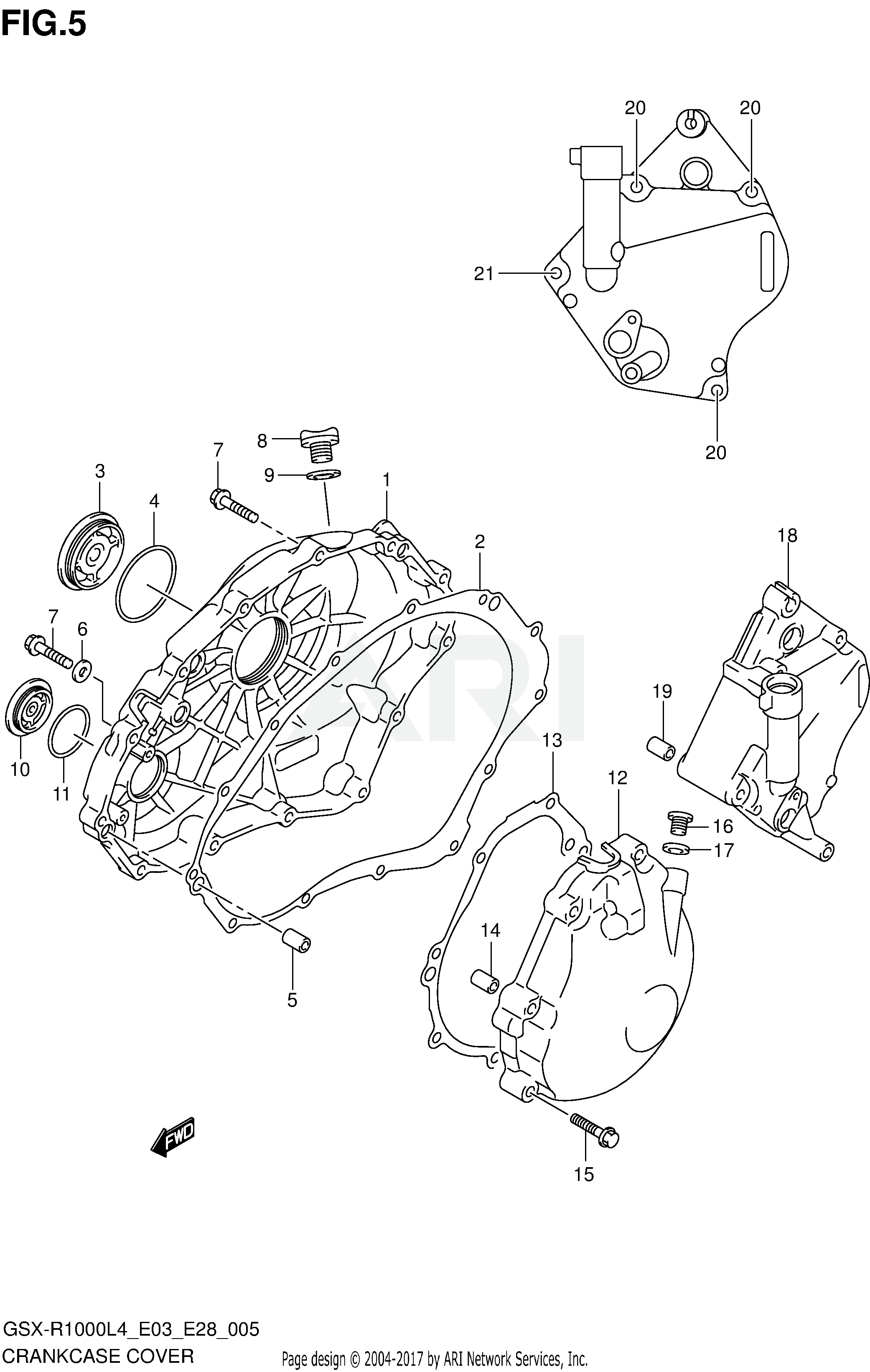 CRANKCASE COVER