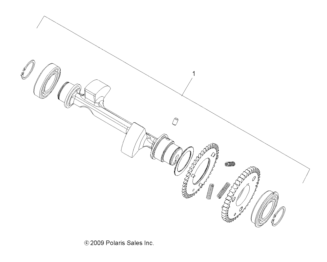 ENGINE, BALANCE SHAFT - A17SVA85A2 (49ATVBALANCESHAFT10SPXP850)